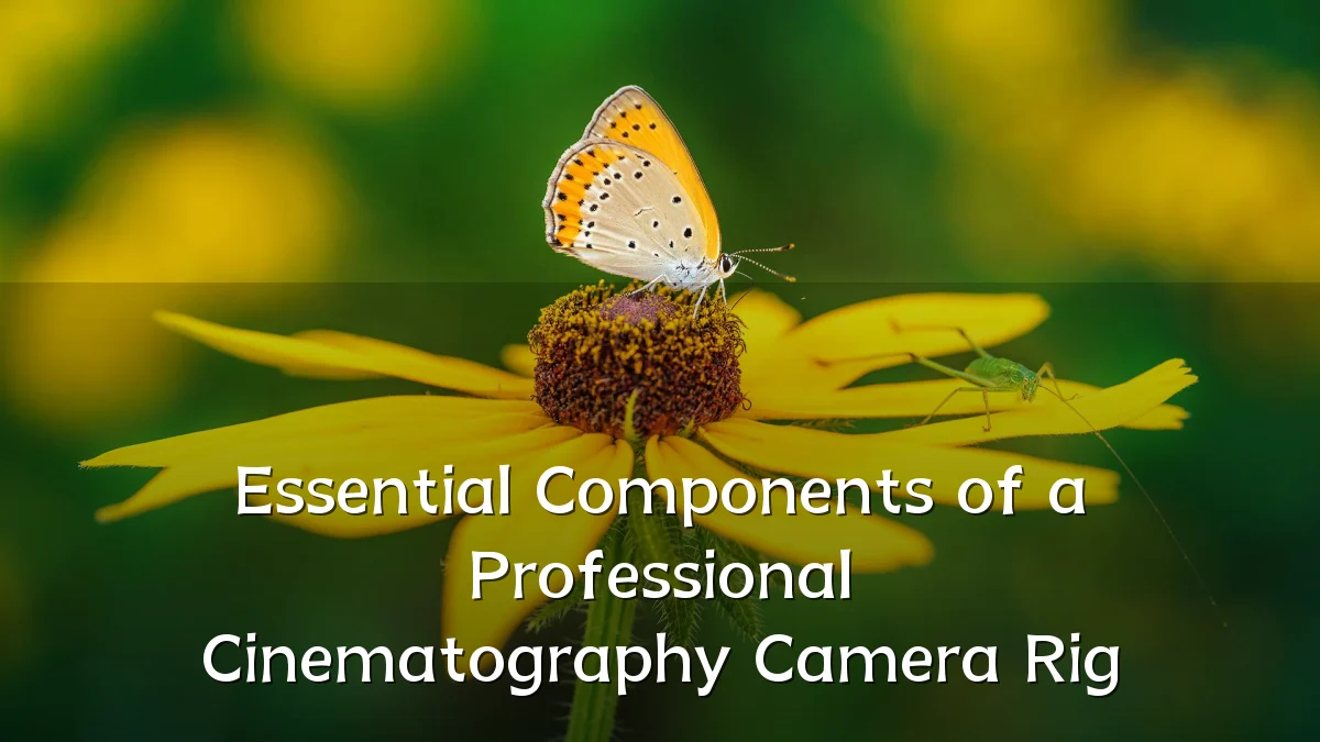 Essential Components of a Professional Cinematography Camera Rig