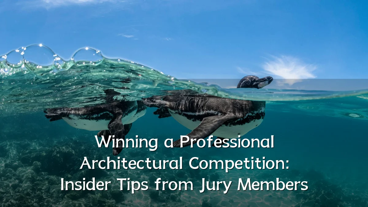 Winning a Professional Architectural Competition: Insider Tips from Jury Members