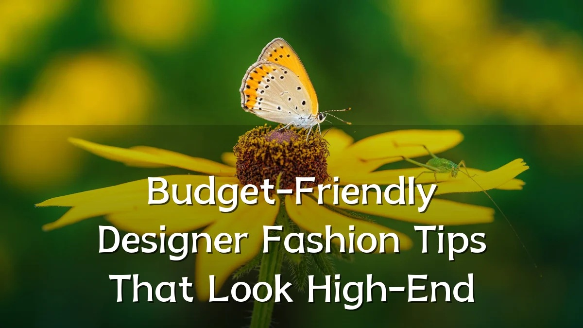 Budget-Friendly Designer Fashion Tips That Look High-End
