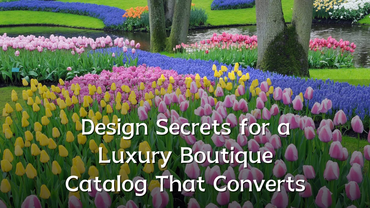Design Secrets for a Luxury Boutique Catalog That Converts