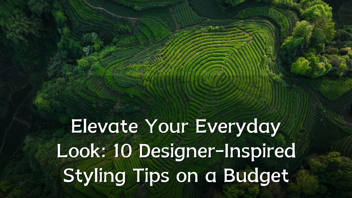 Elevate Your Everyday Look: 10 Designer-Inspired Styling Tips on a Budget