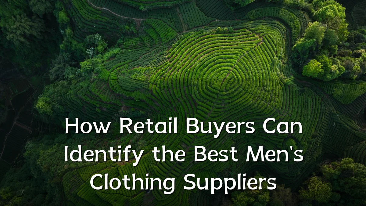 How Retail Buyers Can Identify the Best Men's Clothing Suppliers