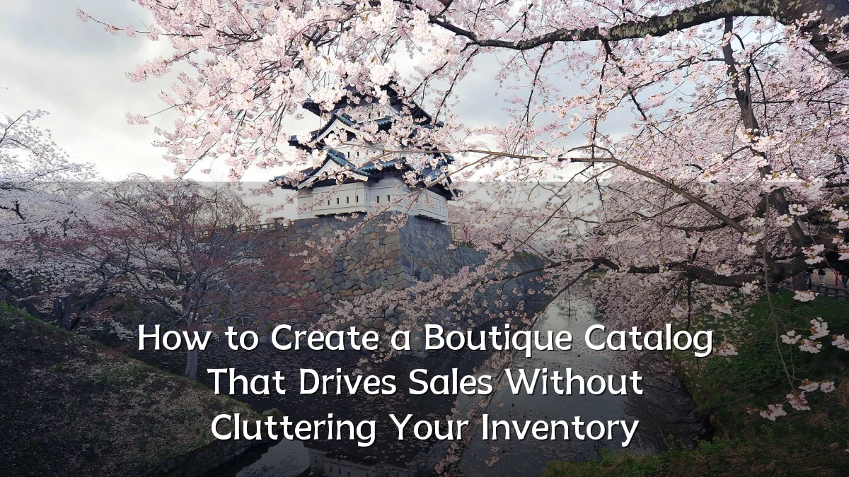 How to Create a Boutique Catalog That Drives Sales Without Cluttering Your Inventory