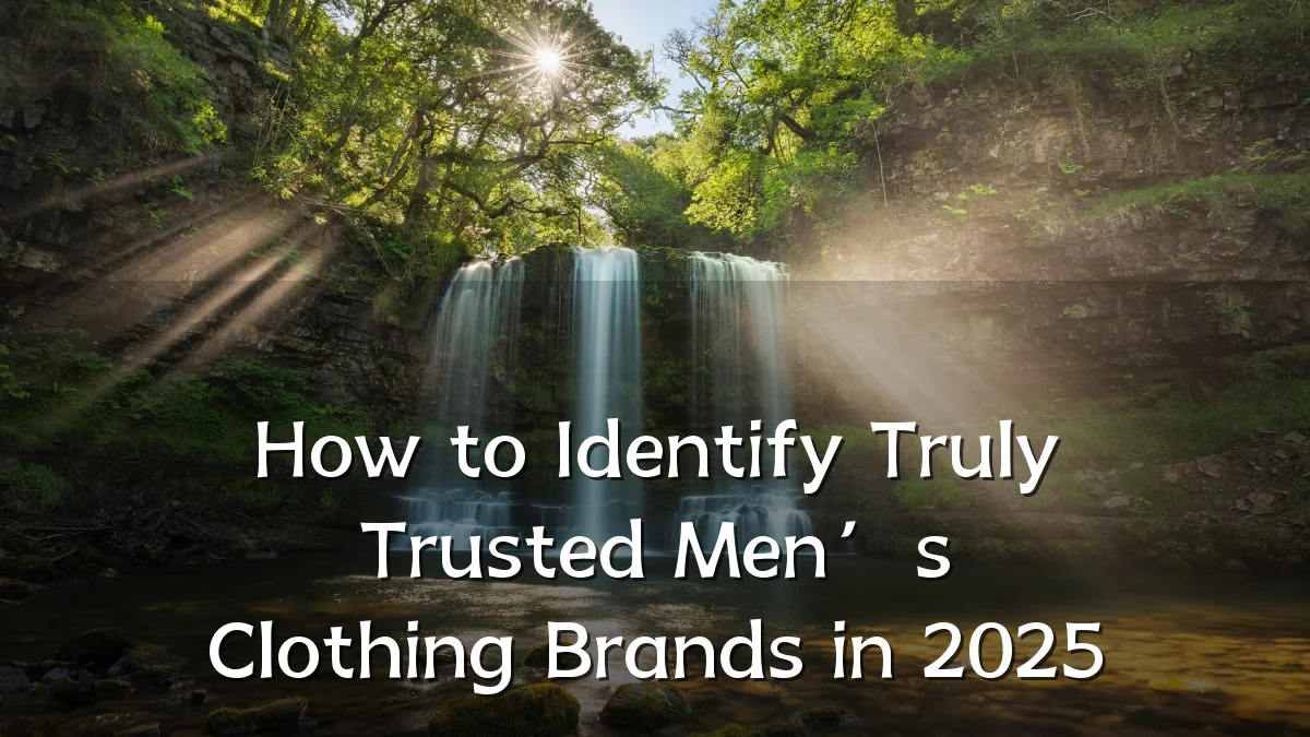 How to Identify Truly Trusted Men’s Clothing Brands in 2025