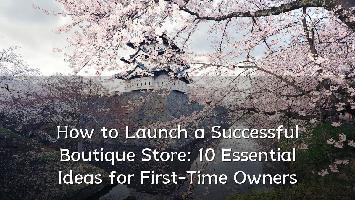 How to Launch a Successful Boutique Store: 10 Essential Ideas for First-Time Owners