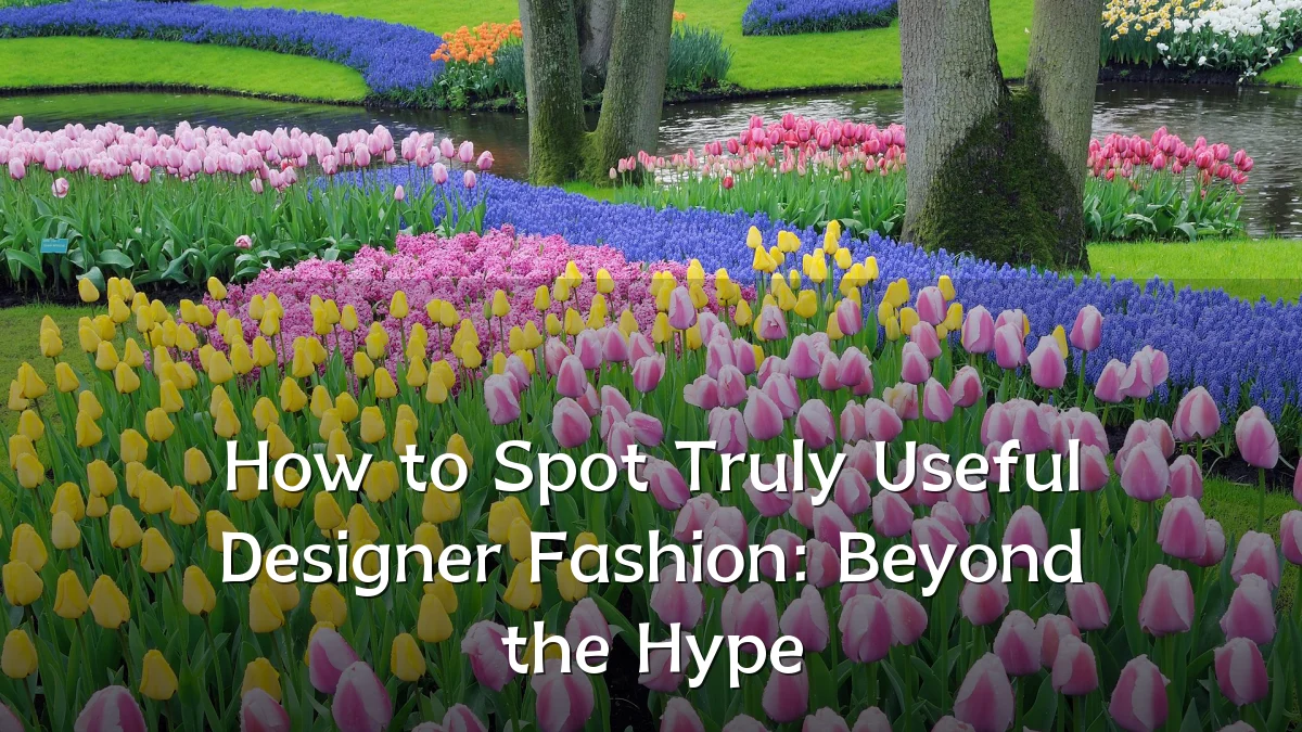 How to Spot Truly Useful Designer Fashion: Beyond the Hype