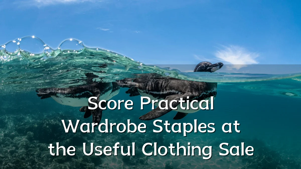 Score Practical Wardrobe Staples at the Useful Clothing Sale