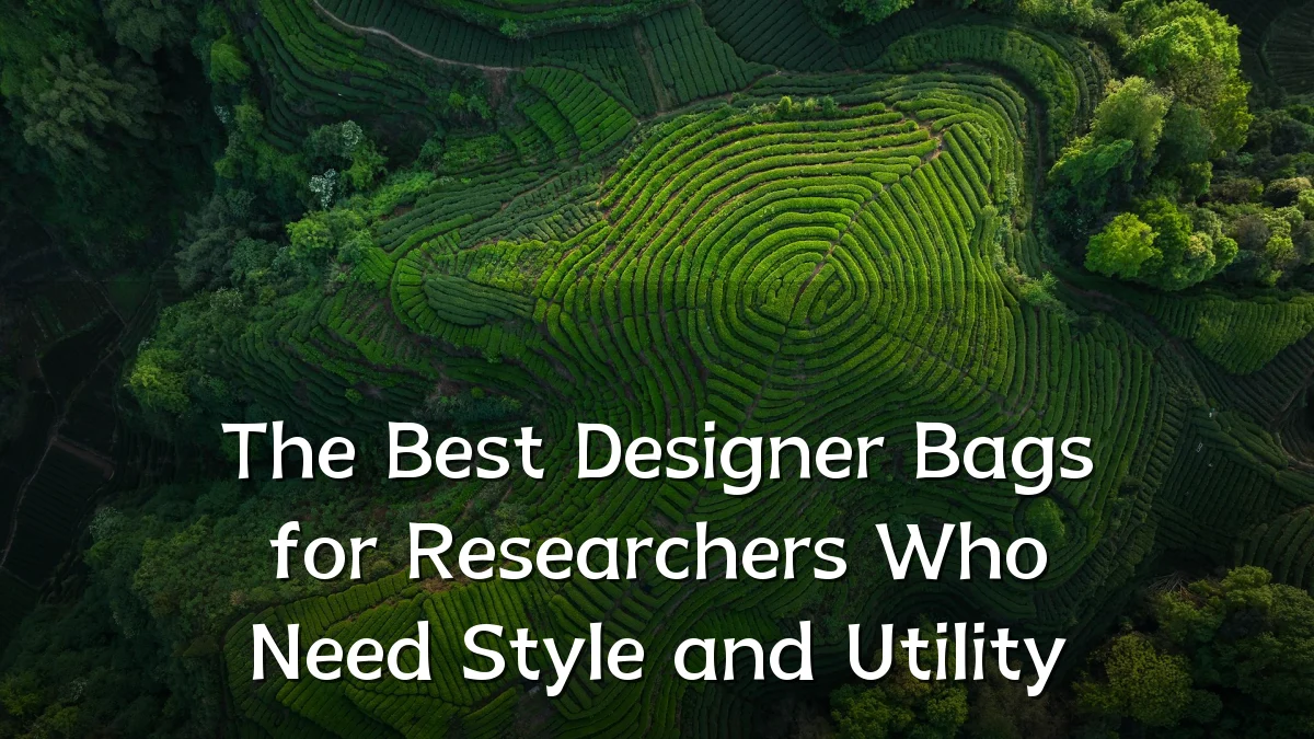 The Best Designer Bags for Researchers Who Need Style and Utility