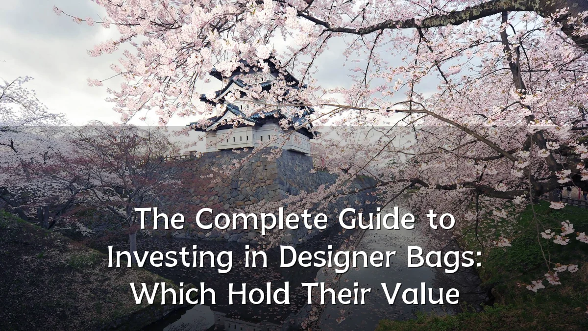 The Complete Guide to Investing in Designer Bags: Which Hold Their Value