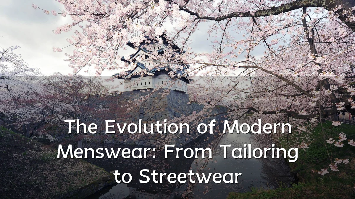 The Evolution of Modern Menswear: From Tailoring to Streetwear