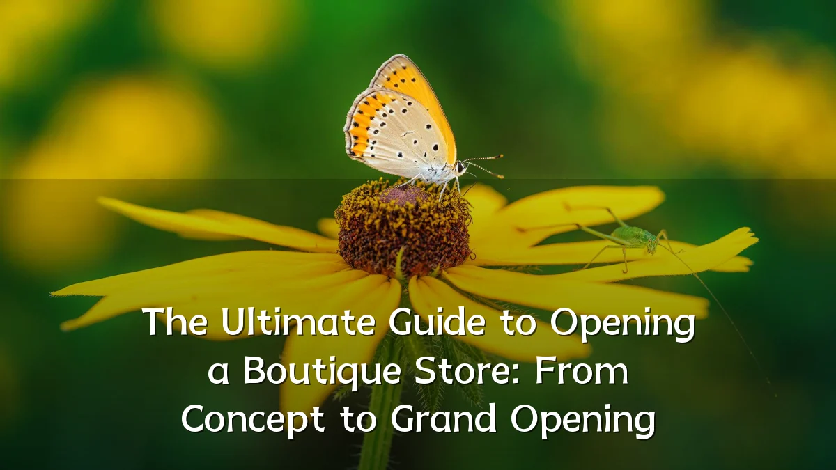 The Ultimate Guide to Opening a Boutique Store: From Concept to Grand Opening